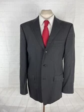 Axcess Men's Black Solid Wool Blazer 42L $315