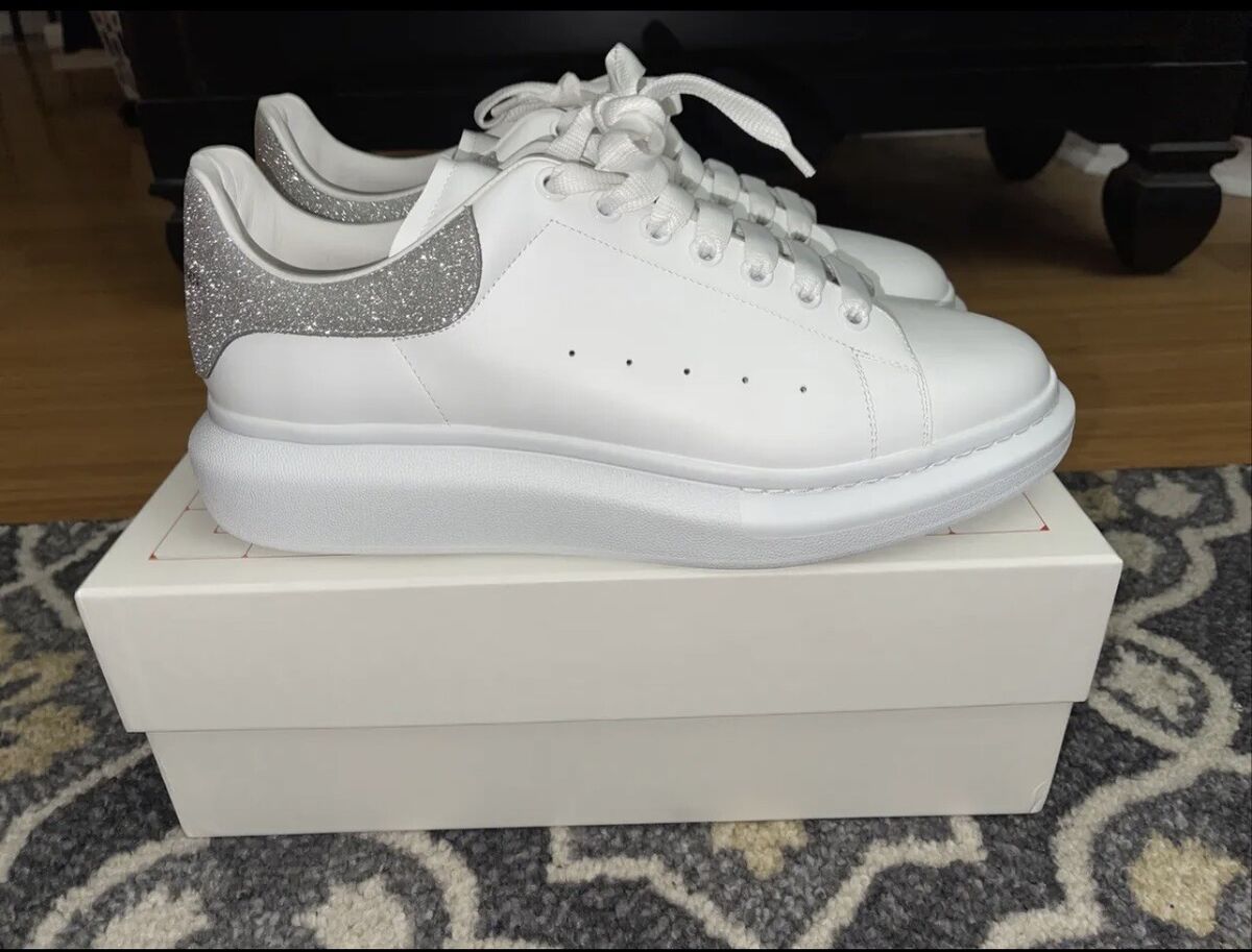 alexander mcqueen glitter sneaker 46.5 (12.5 US MEN) BRAND alexander mcqueen glitter sneaker 46.5 (12.5 US MEN) BRAND