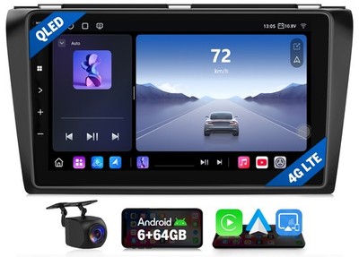 Eonon M3BKX6S Android 13 8Core 9'' CarPlay Car Stereo Radio for Mazda 3 2004-2009