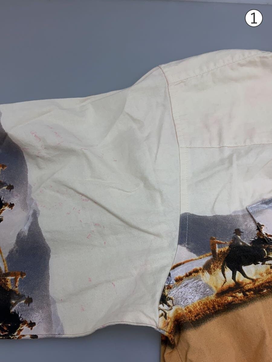 WRANGLER Long Sleeve Shirt, XL, Cotton, IVO, 90s Western Shirt thumbnail 5