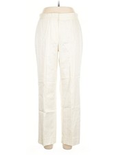Elie Tahari Women Ivory Casual Pants 10