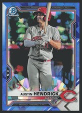 2021 Bowman Draft Sapphire Edition #BDC-138 Austin Hendrick
