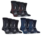 Storm Bloc 4 Pack Mens Anti Blister Padded Walking Boot Socks with Arch Support