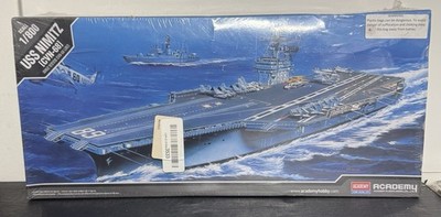 Academy 14213 1/800 CVN-68 Uss Nimitz model Kit / Factory Sealed