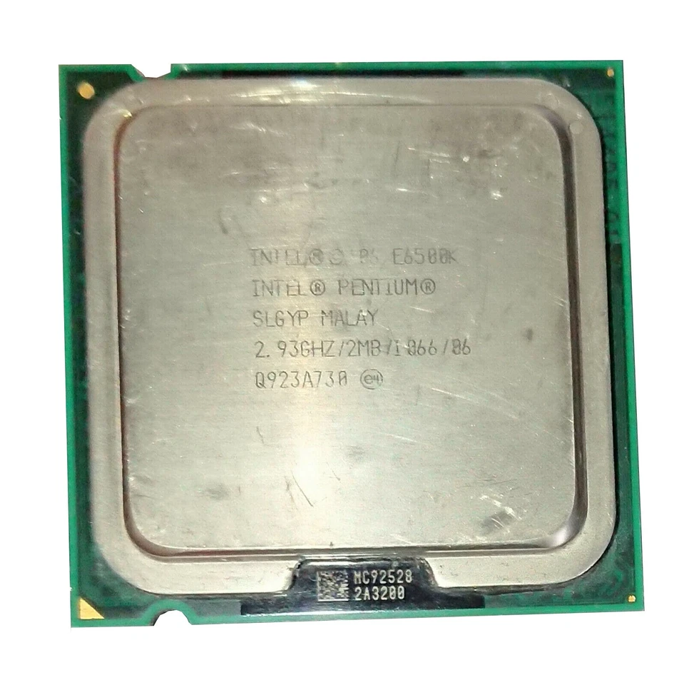 Intel Pentium Dual-Core E6500K Processor 2.93GHz LGA 775/Socket T CPU 1066 MHz - Image 2 of 2