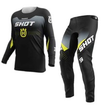 2026 Motocross Gear Set Top Off Road MX Combo Black Moto Jersey