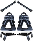 1955 Chevy Oe Front Bumper Brackets Sold As A 6Pc Set