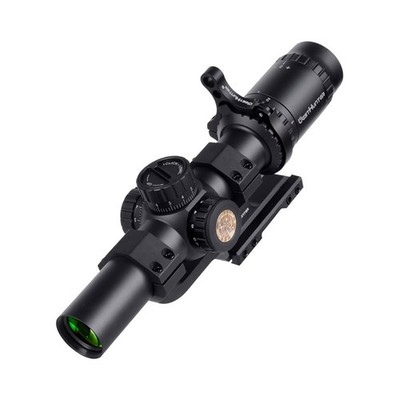 WestHunter Optics HD 1-6x24 IR LPVO Riflescope, 30 mm Red Green Illumination ...