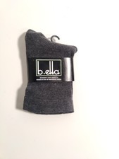 B.ella - Women's socks - black - Made in USA - Cotton blend  G6 