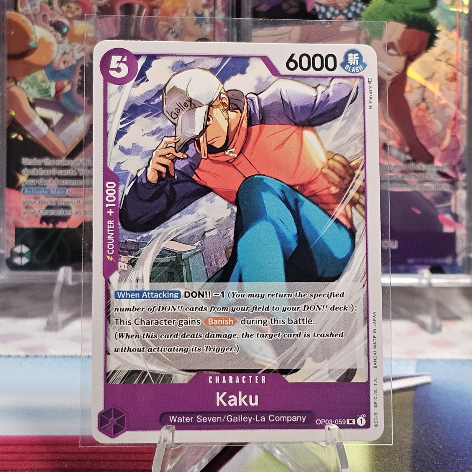 Kaku OP03-059 UC Pillars of Strength One Piece Card Game NM/M