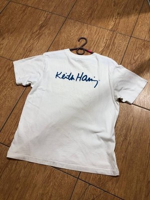 UNIQLO UT Graphic T Shirt Keith Haring Subway Drawings Short Sleeve Size S