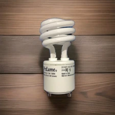 46527 13W (60W) 800 Lumens Mini Spiral CFL Nat. White 5000K GU24 Base Light Bulb