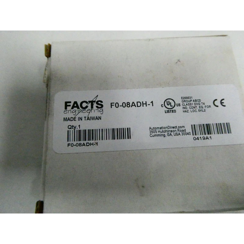 Facts Engineering F0-08ADH-1 Analog Input Module Free Shipping New In Box - Image 4 of 4