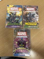 (3) Marvel Champions Scenario Packs - Green G...