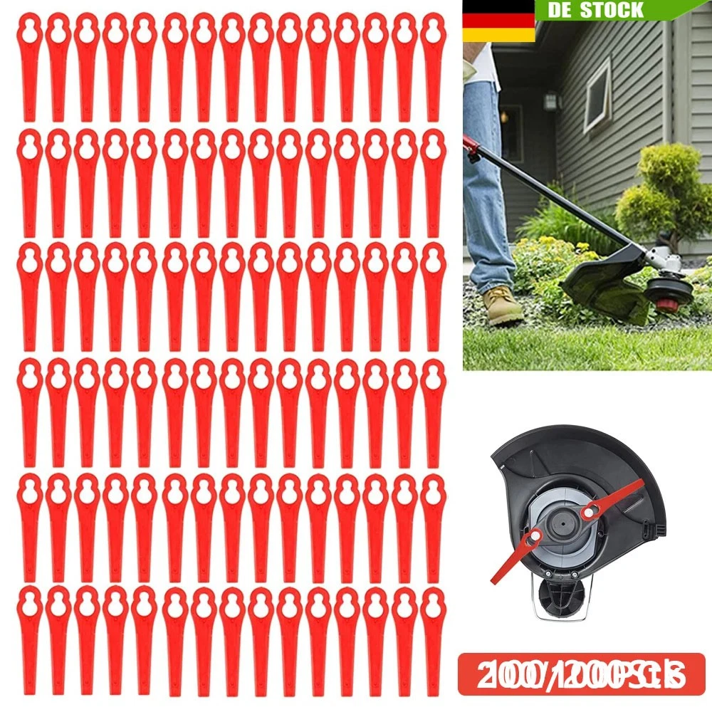 Universal 2-Zahn Mulchmesser 305 Mm SK85 Stahl Für Rasentrimmer