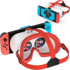 HD Adjustable Lens VR Headset For Nintendo Sw...