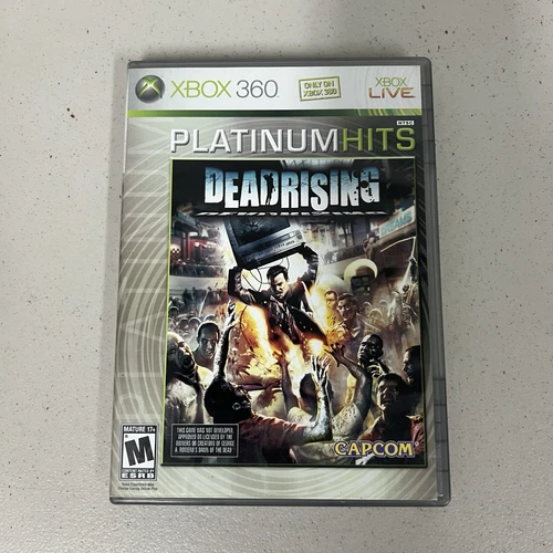 Dead Rising -- Platinum Hits Edition (Microsoft Xbox 360, 2006) CIB Complete