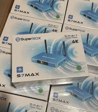 New 2026 SUPERBOX S7 Max - No Fees - Authorized Distributor - Fast Free Ship!