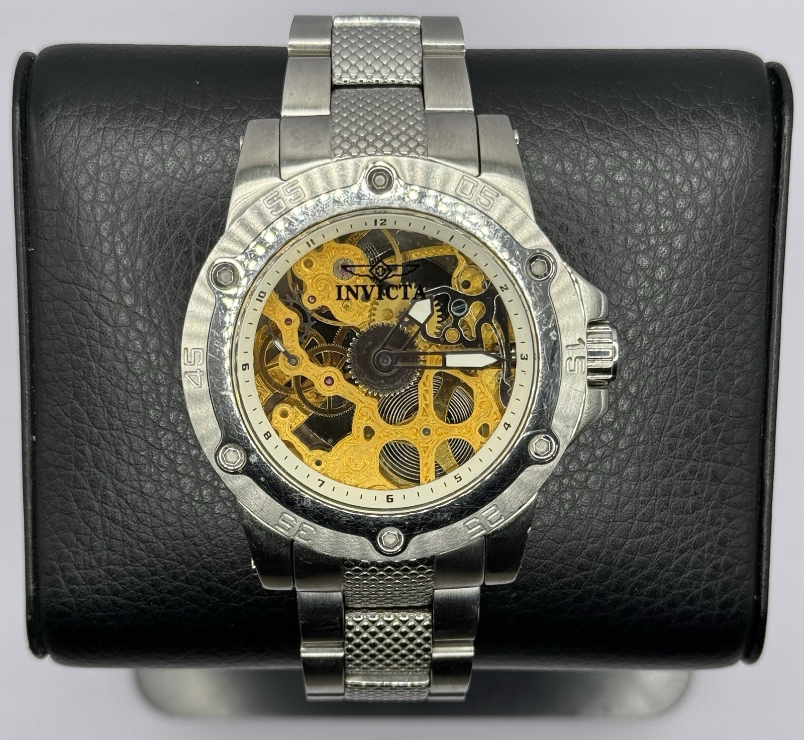 Invicta Mechanical Automatic Skeleton Dial Model … - image 2