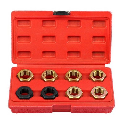 Thread Repair Tool Kit Vehicle Maintenance For Damaged Or Rusted Axle Nuts