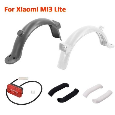 Electric Scooter Rear Fender Front Mudguard Taillight For Xiaomi Mi3 Lite Parts