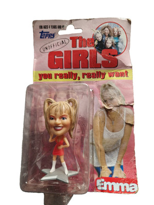Spice Girls Emma Baby Spice Figure Doll Topps Carded Blister Pack 90s