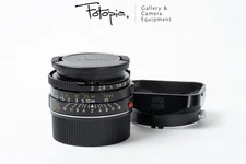 Leica Summicron-M 35mm F2 - Black / v4 / 7 Elements / Germany with hood (80%new)