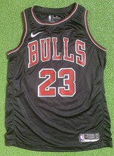 Chicago Bulls Michael Jordan Jersey Mens L 44 #23 Nike Aeroswift NBA Swingman