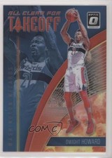 2018 Donruss Optic All Clear for Takeoff Red Prizm 38/99 Dwight Howard HOF 9o3