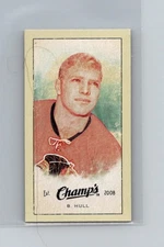 2009-10 Upper Deck Champ's Bobby Hull #25 Rare Mini Redback Short Print SP