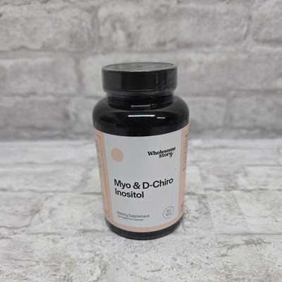 Wholesome Story Inositol Hormonal Ovarian Support, 120 Vege Caps, Exp 4/27