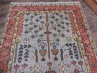Turkish Oushak Rug, Geometric Multicolored Handmade Bohemian Rug 5x8 Ft — photo 5