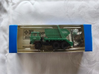 Roco Miniatur Magirus D 3-Achs Absetzkipper ''Schwarz Bau '' , 1:87 HO, Nr. 1527