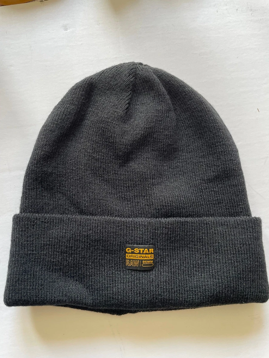 Bonnet G-Star Raw Welch Beanie – Femme, Laine Acrylique, Jaune, Neuf Avec étiquettes