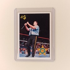 1989 Classic WWF - Big Boss Man #58 Wrestling Trading Card WWE 