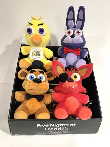 Five Nights At Freddy’s Funko Plüsch Set 2016 Foxy Bonnie Chica Neu mit Etikett MwT FNAF