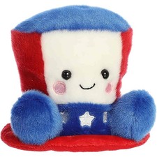 Aurora World Plush - Adorable Palm Pals - FREEDOM HAT 5 inch Stuffed Animal