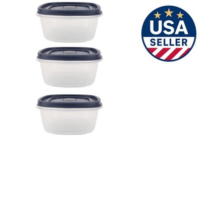 5-Cup Food Storage Containers: 7-Piece Set with Easy Find Lids & Labels