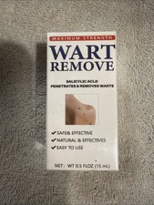 Wart Remove, Salicylic Acid Wart Remover, Fast Action Liquid Wart Removal 06/27