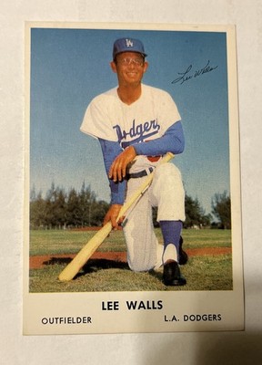 1962 Bell Brand Los Angeles Dodgers - Lee Walls #56