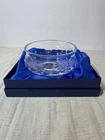 VTG WATERFORD Crystal LISMORE Footed Bowl Candy Dish 5” EUC In Original Box