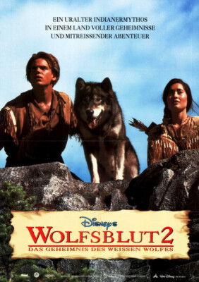 Wolfsblut 2 ORIGINAL A1 Kinoplakat Walt Disney / Alfred Molina / Scott Bairstow