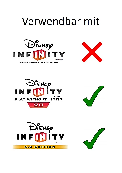 Disney Infinity 2.0 Personaggi - Tutti Modellini per Selezione - Immagine 2 di 2