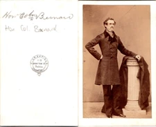 Cranfield, Dublin, The Honorable Colonel Bernard or Bacnard Vintage CDV Albums 