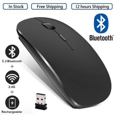 Rechargeable Wireless Mouse Bluetooth Mouse Mini Usb Mause 2.4Ghz Silent 