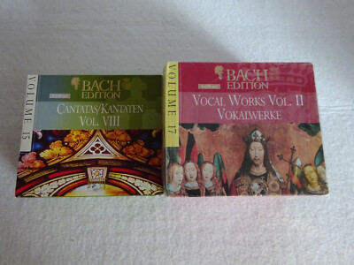 2 x Bach Edition - Volume 15 / Volume 17, CDs