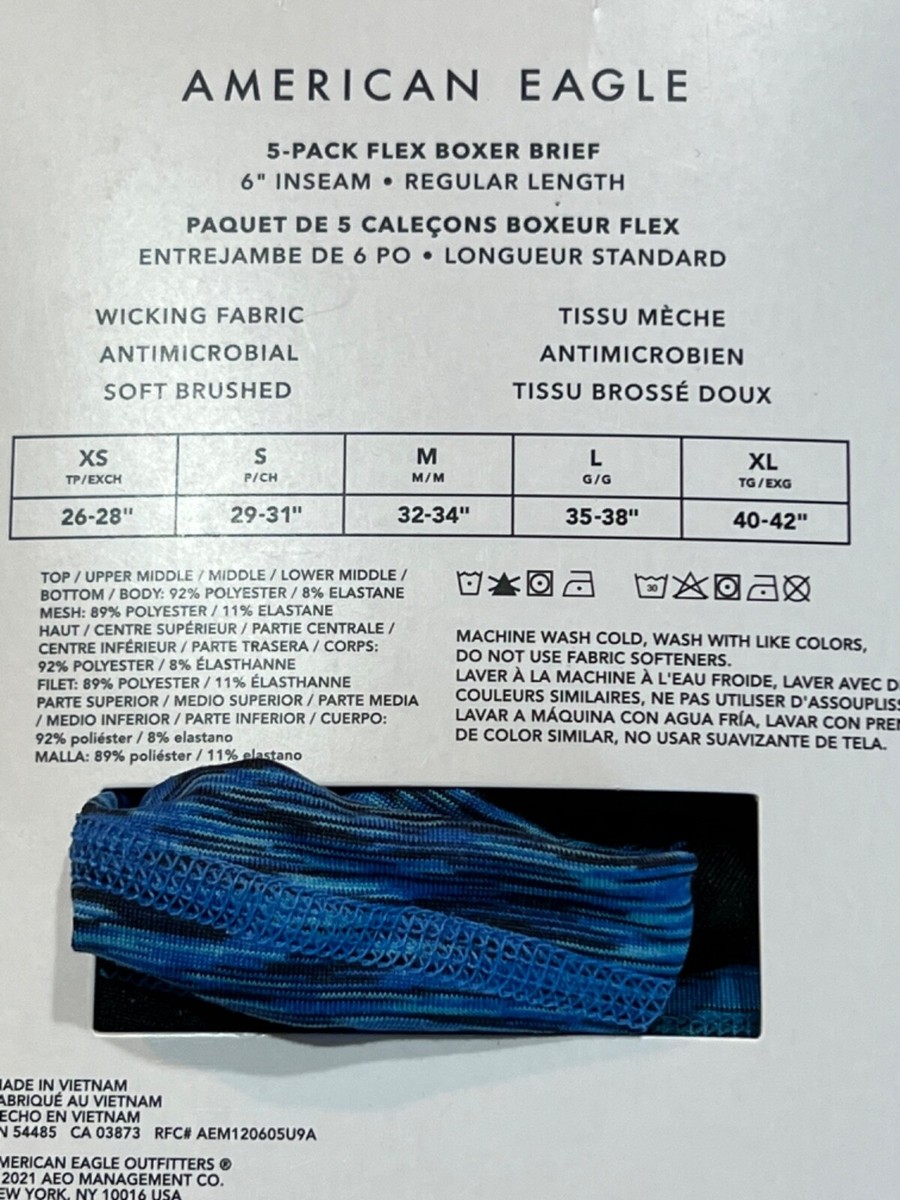 Boxer 4 elasticizzato American Eagle nuovo con etichette