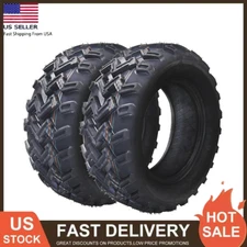 Pack of 2 23x7.00-10 All Terrain ATV UTV Mud Trail Tires 4 Ply 23x7-10 23x7x10