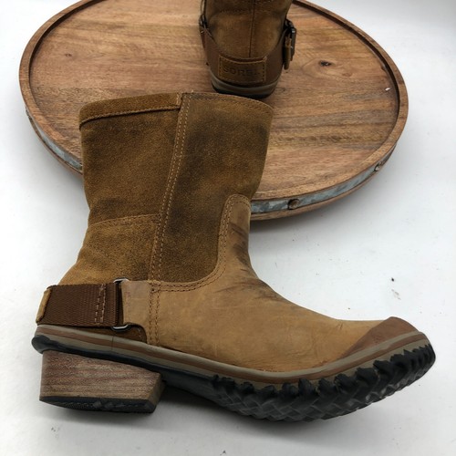 Sorel Women Boots Slim Shortie Ankle Waterproof NL2107 286 Leather