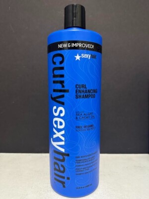 Curly Sexy Hair Curl Enhancing Shampoo With Sea Algae & Cacay Oil - 33.8 fl oz